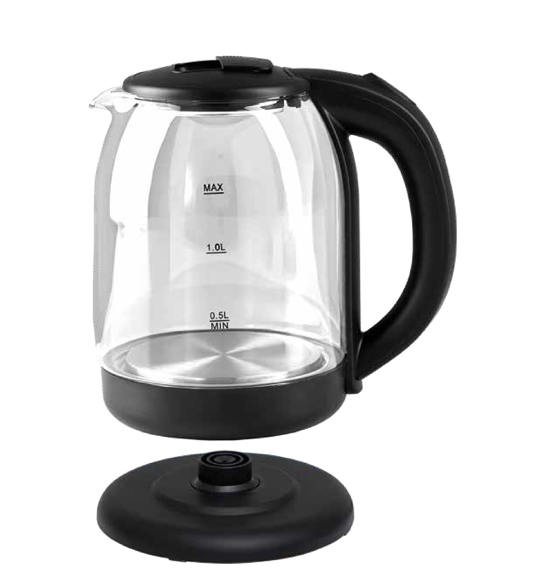 Чайник электрический стеклянный от бренда "ПРОСТО"